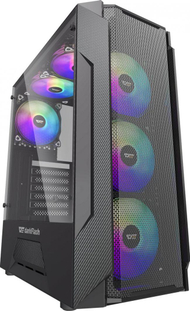 Kasë Darkflash LEOCase RGB, e zezë