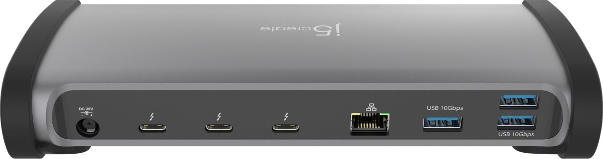 Док Thunderbolt 4 J5create JTD562, 8K, 11 порти, сива