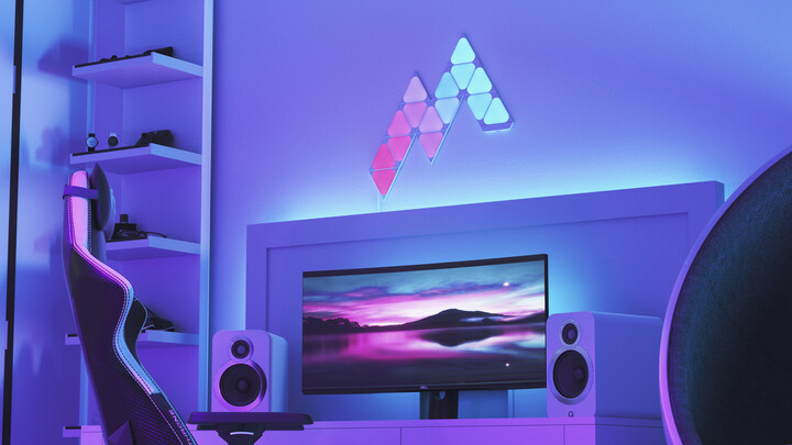 Panel dritash Nanoleaf, trekëndëshe, 10 copë