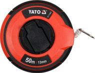 Metër shirit Yato YT-71582, çelik 50m, 13mm, portokalli