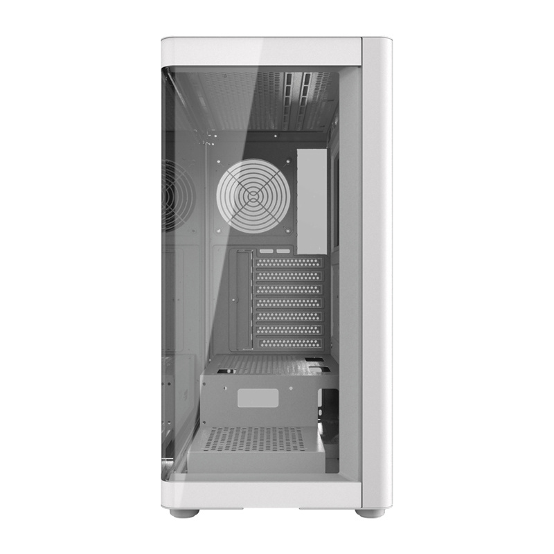 Kabinet kompjuteri DarkFlash DS900G, ATX, xham i temperuar, i bardhë