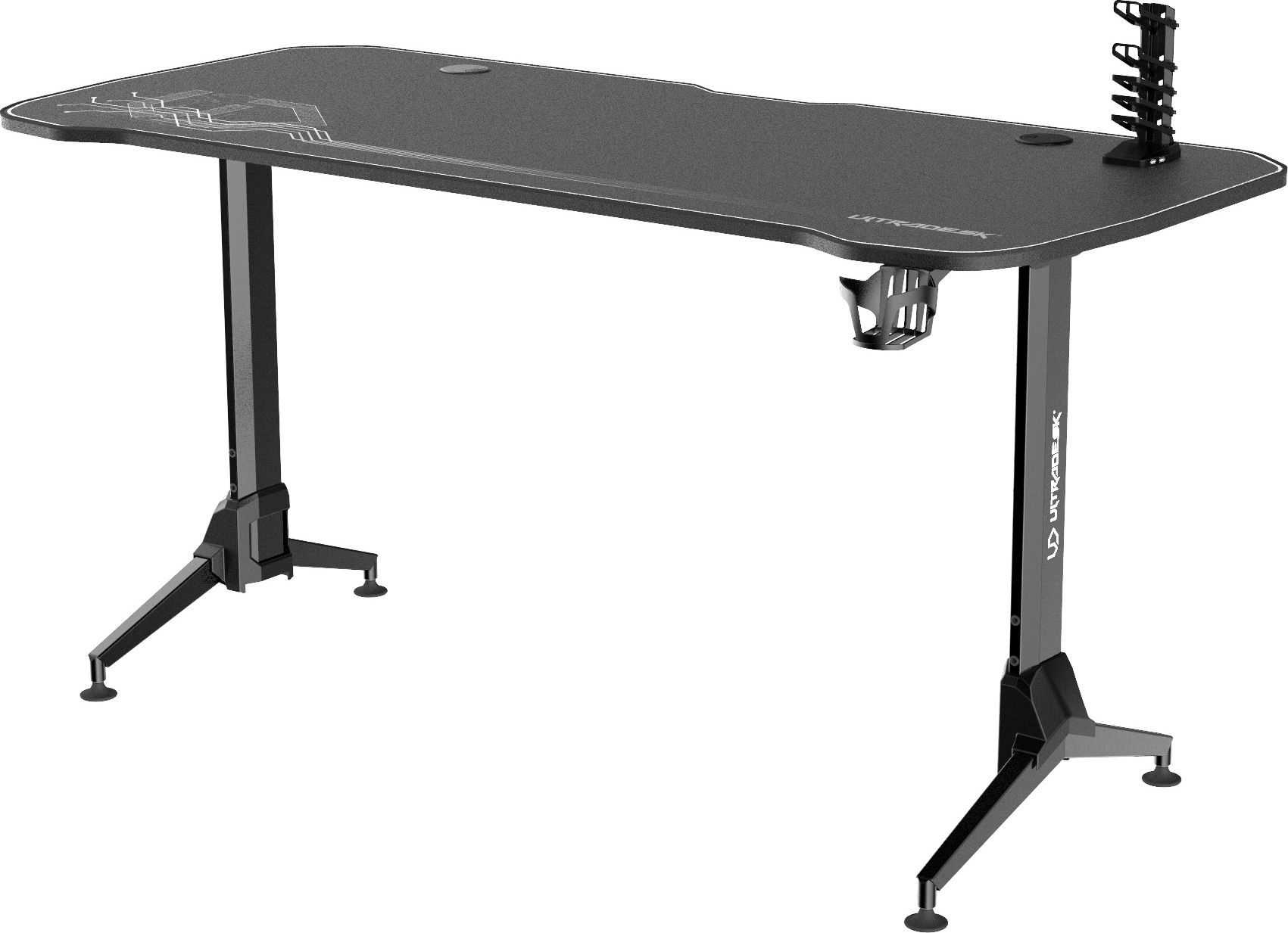 Tavolinë loje Ultradesk Grand, e bardhë