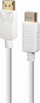Kabllo Gembird DisplayPort 4K M/M, 1.8m, e bardhë