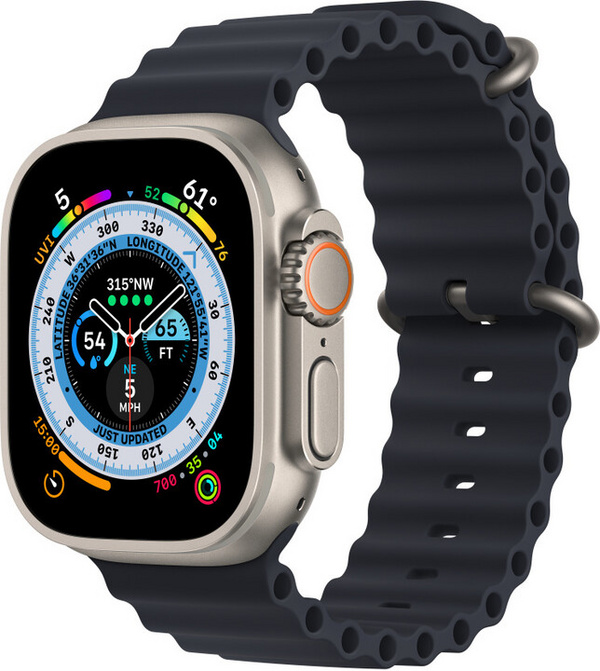 Apple Watch 49mm Band, Midnight Ocean Band