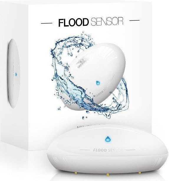Sensor përmbytjeje Fibaro, 868,4 Mhz