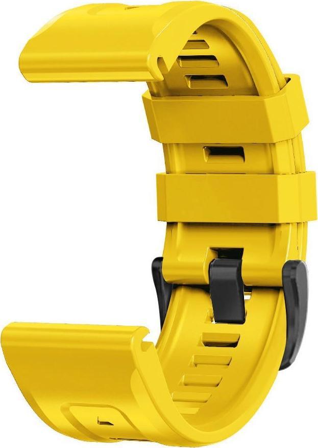 Rrip ore Tech-protect, Garmin Fenix ​​3/3 HR / 5X / 5X Plus / 6X / 6X Pro / 7X, i verdhë