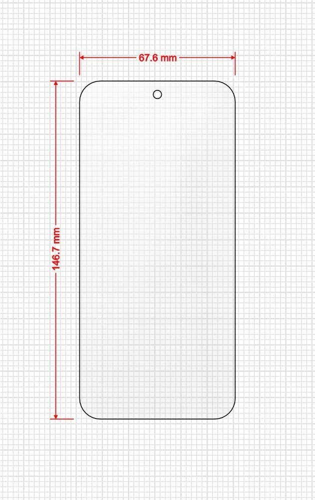 Folje mbrojtëse Grizz MatteScreen Easy për Google Pixel 8a, set 2 copë, mat, transparente