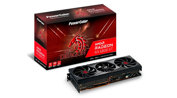 Kartelë grafike PowerColor Radeon RX 6800 XT Red Dragon, 16GB GDDR6