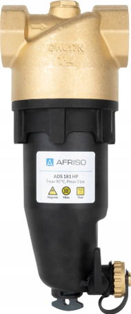 Separator magnetik papastërtish Afriso ADS 181 HP, 1 1/4", për ngrohje dhe ftohje