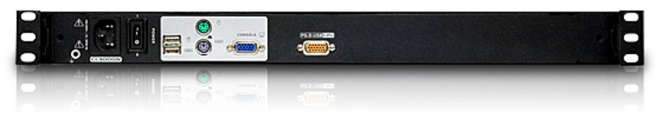 Konzolë rack Aten Slideaway CL3000N, ekran 19" LED, 1280 x 1024, e zezë