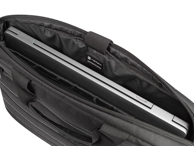 Çantë dore për laptop Natec TARUCA, 15.6", e zezë