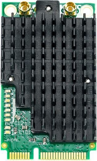 Kartë rrjeti Mikrotik R11E-2HPND, miniPCI-e, 802.11b/g/n Dual Chain