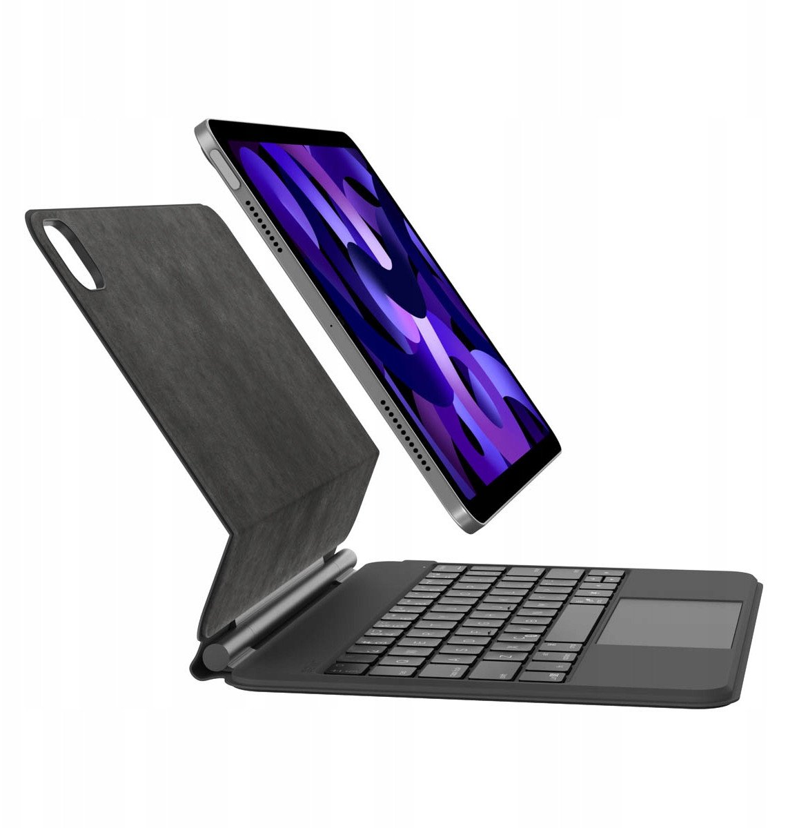 Mbulesë me tastierë Belkin për iPad Pro 11" M4, qëndrim magnetik, e zezë