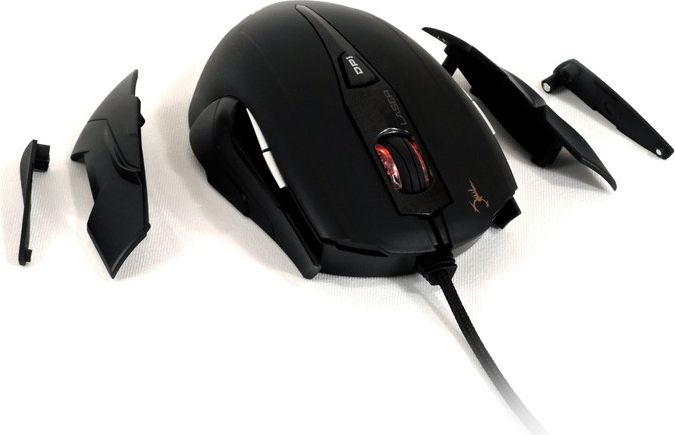 Maus lojërash Gamdias HADES GMS7011, lazer, 8 butona, me kabllo USB, i zi
