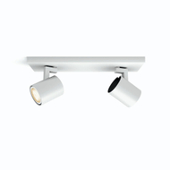 Spot tavani Philips Hue White Ambiance Runner Double, LED, smart Bluetooth Zigbee, i bardhë