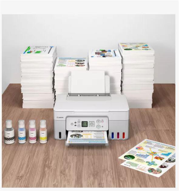 Printer multifunksional Canon Pixma G3470, Inkjet, Wi‑Fi, i bardhë