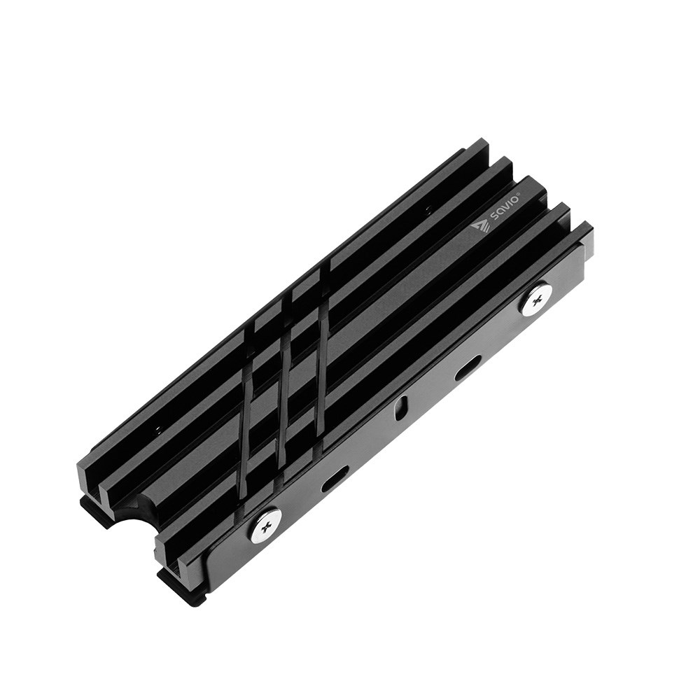 Ftohës për SSD M.2 Savio AK-60, për NVMe 2280, gri