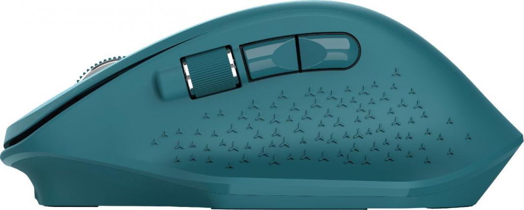 Maus Trust Ozaa, wireless, USB, i kaltërt