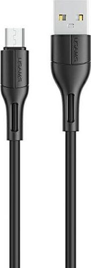 Kabllo USB Usams SJ502, USB A në microUSB, 1 m, i zi
