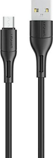Kabllo USB Usams SJ502, USB A në microUSB, 1 m, i zi