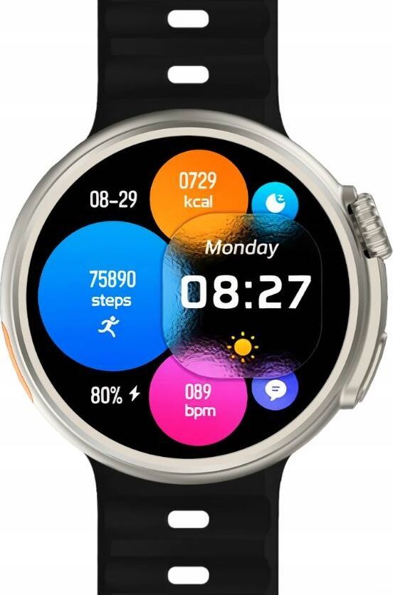 Orë inteligjente Yaxo Oxnard Lumen, Bluetooth, monitorim aktiviteti, portokalli