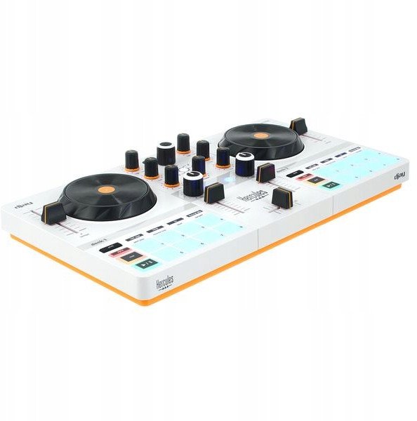 Kontrollues DJ Hercules MIX ULTRA, Bluetooth, portabël, i bardhë