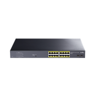 16-Port Gigabit PoE+ Switch with 2 Gigabit SFP ports 200W ( GS1020PS2 )