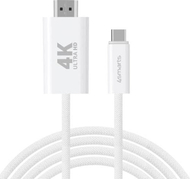 Kabllo video 4smarts USB C në HDMI, 2m, 4K 60Hz, e bardhë