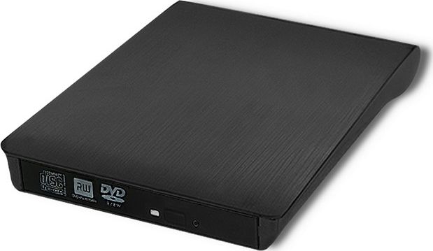 Kuti e jashtme për lexues CD DVD Qoltec 51863, SATA, USB 2.0, e zezë