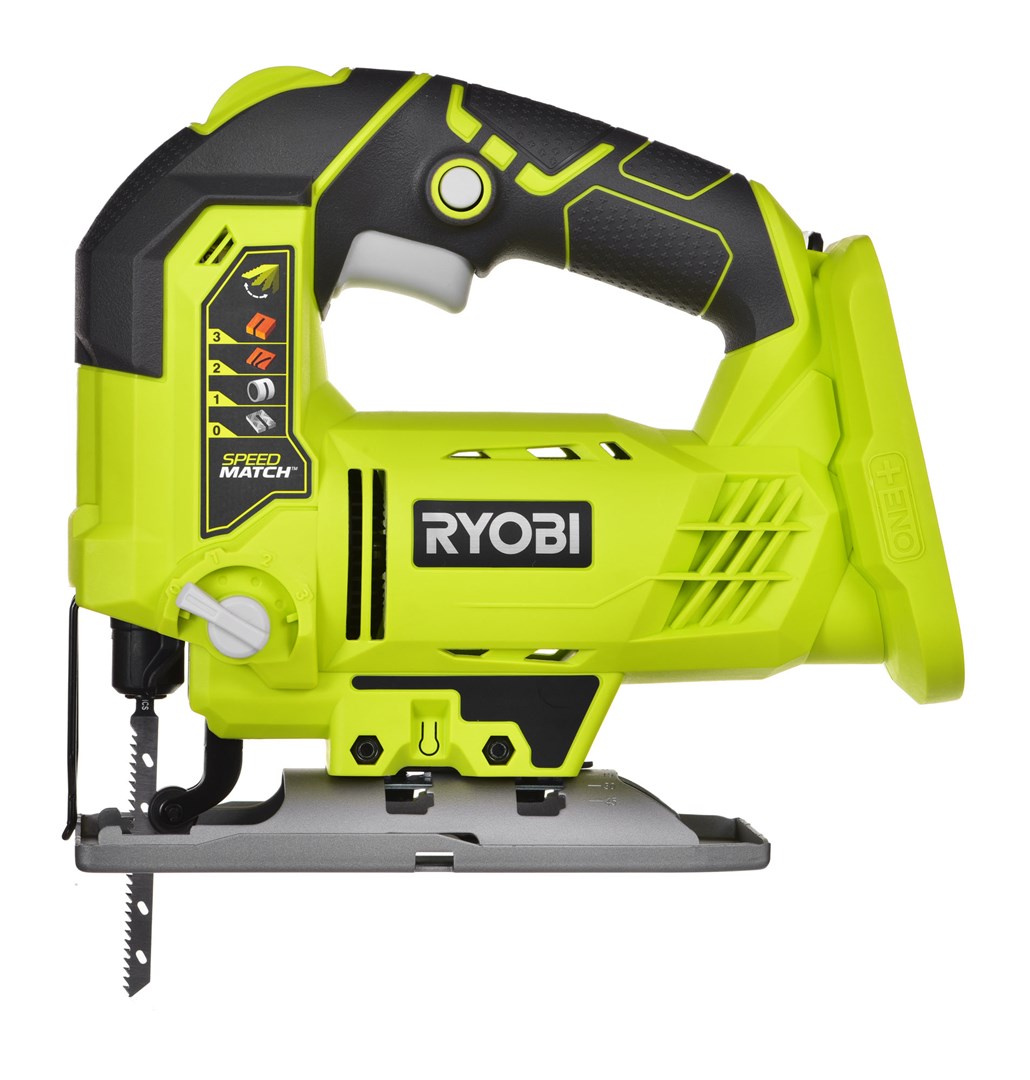 Sharrë orbitale Ryobi ONE+ R18JS0, 18V, pa bateri, jeshile