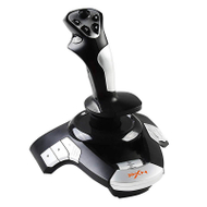 Joystick lojërash PXN F16, me vibrim, për PC, i zi