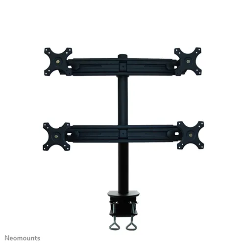 Mbajtëse tavoline për 4 monitorë Neomounts FPMA-D700D4, 19"-30", 32 kg, e zezë