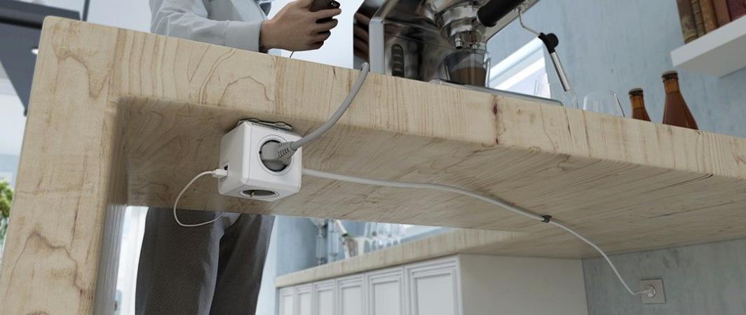 Shpërndarës Strips PowerCube, i gjelbër