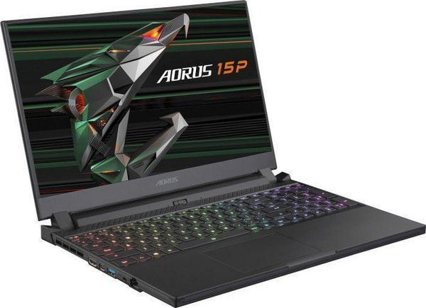 Laptop Gigabyte Aorus 15P, Intel Core i7-11800H, 15.6", 16GB, SSD 1 TB, Windows 11 Home, i zi