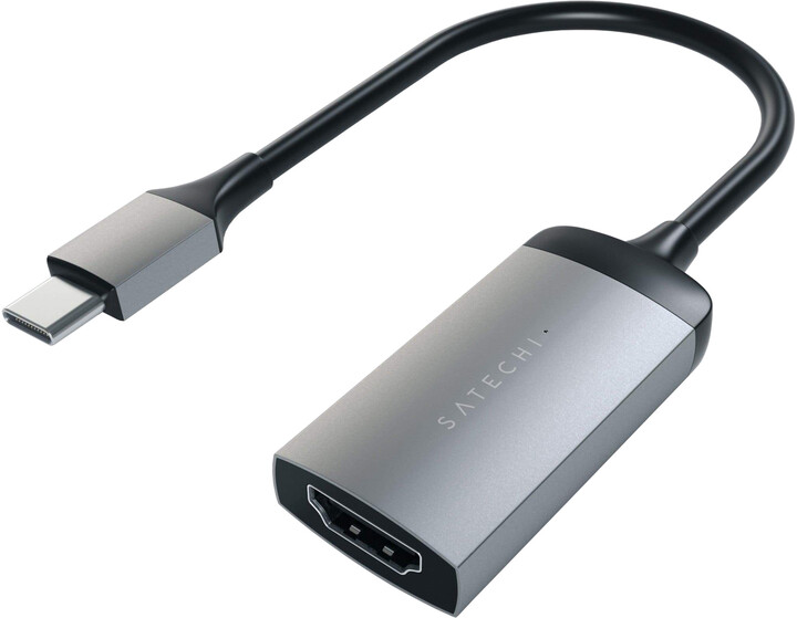 [OUTLET] Përshtatës SATECHI, USB-C në HDMI 4K, e hirtë