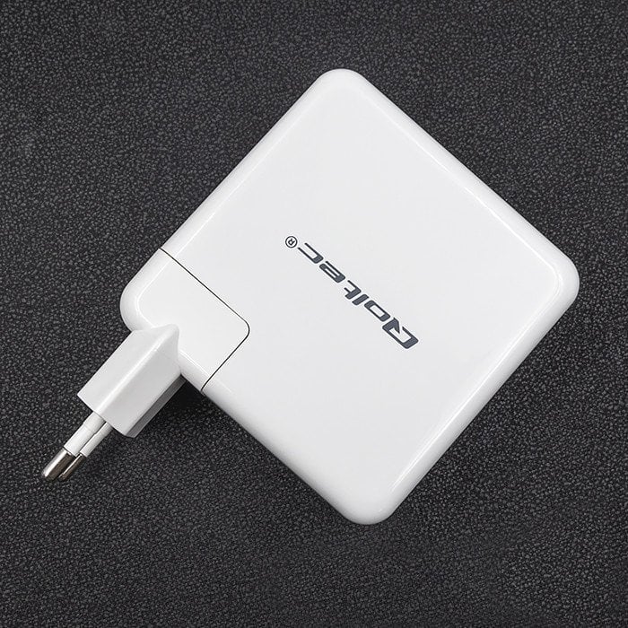 Karikues rrjeti Qoltec FAST, 96W, USB C PD, i bardhë