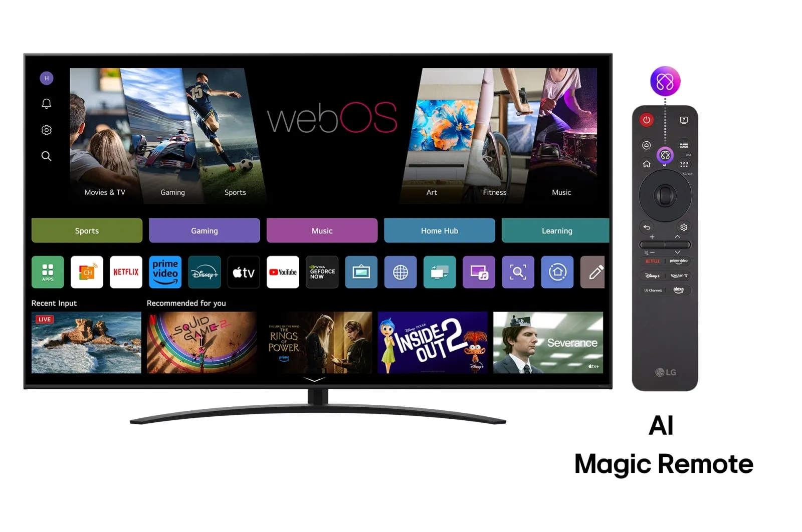 Televizor LG NANO81A3A, 65", 4K NanoCell, webOS, i zi