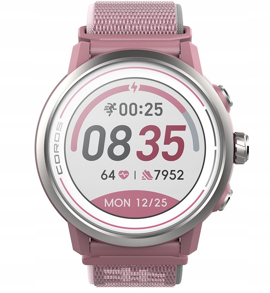 Ora sportive Coros APEX 2, GPS, rrip najloni, rozë Dusty Pink