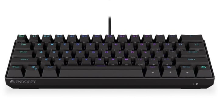 Tastierë Endorfy Thock Compact, 60%, Kailh Red, e zezë, US
