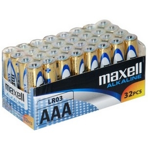 Bateri Maxell AAA / R03, 32 copë