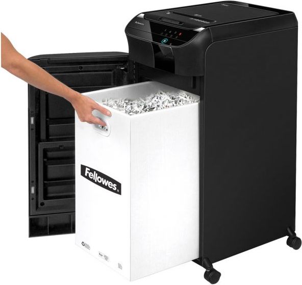 Машина за сечење хартија Fellowes Automax 550C, автоматска, професионална, црна