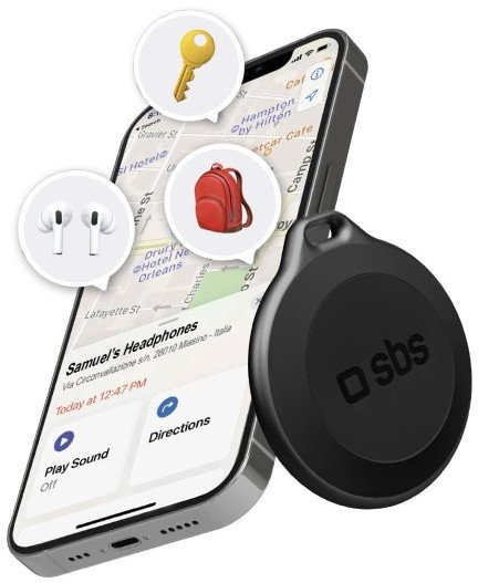 Lokalizues SBS Waterproof Object Finder, Apple Find My, GPS, i zi