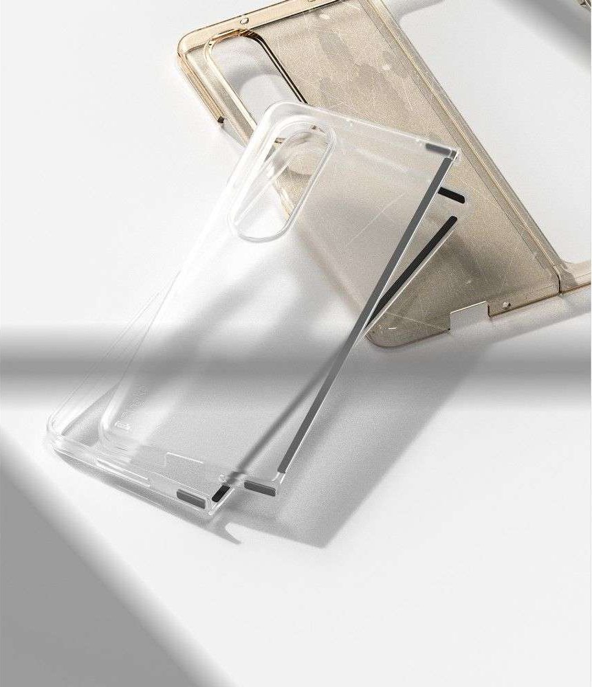 Mbështjellëse telefoni Ringke Slim për Samsung Galaxy Z Fold 4, polikarbonat, matte clear