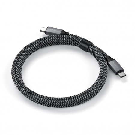 Kabllo karikimi Satechi, USB-C - USB-C, 2m, e hirtë