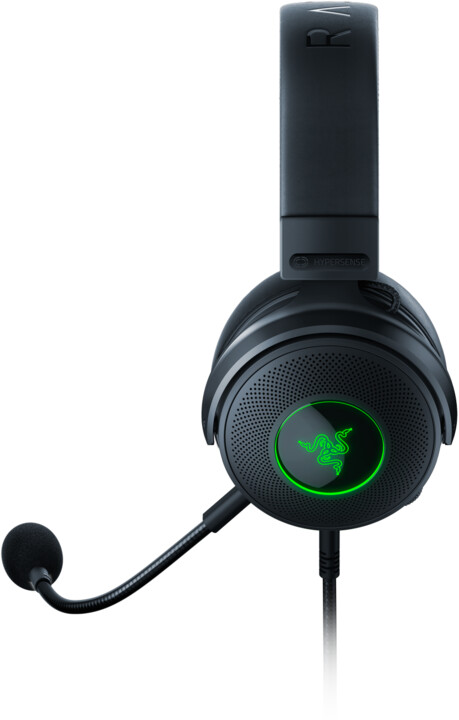 Kufje Razer Kraken V3 Hypersense, të zeza