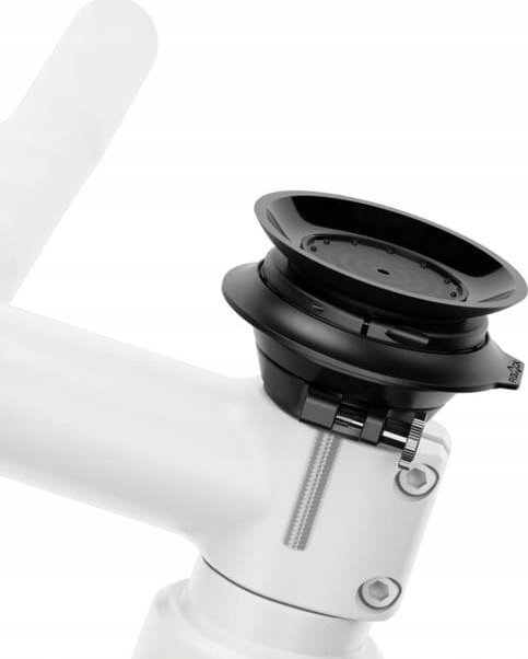 Mbajtës telefoni për biçikletë Fidlock Vacuum Ahead Cap Base, montim në kapak ahead 1 1/8", rrotullim 360°, i zi