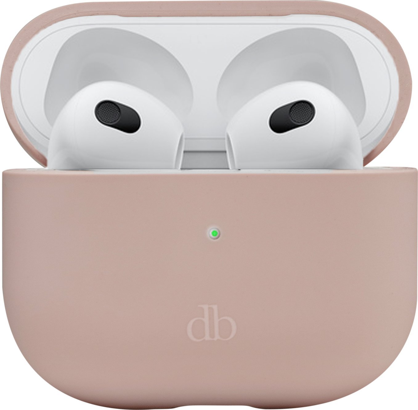 Mbështjellës për AirPods Dbramante1928 Costa Rica, për AirPods gjenerata e tretë, silikoni, rozë pink sand