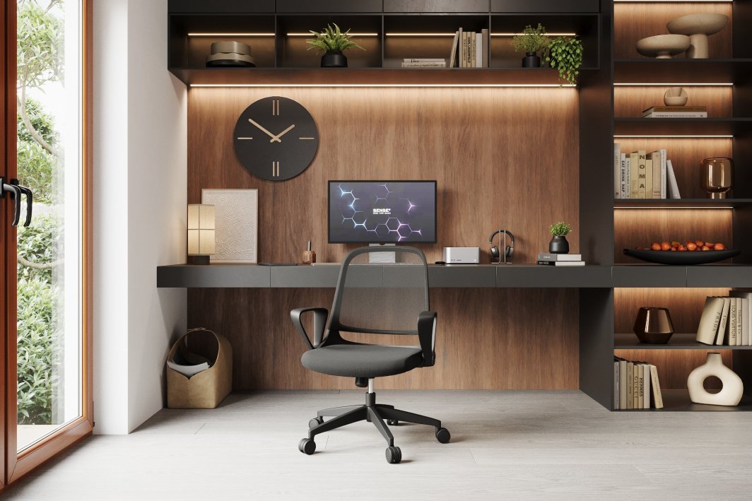 Karrige zyre SENSE7 Sopty, e zezë