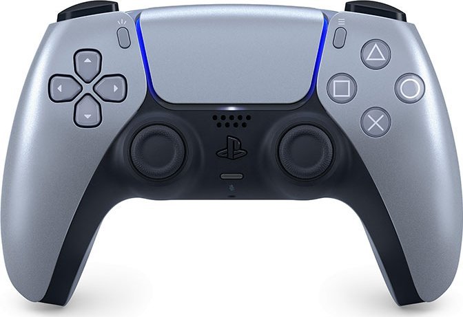 Kontroller Sony DualSense Playstation 5, wireless, i argjendtë