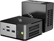 Мини ПК GMKTec NucBox EVO X1, AMD Ryzen AI 9 HX 370, 32GB RAM, 1TB SSD, црна